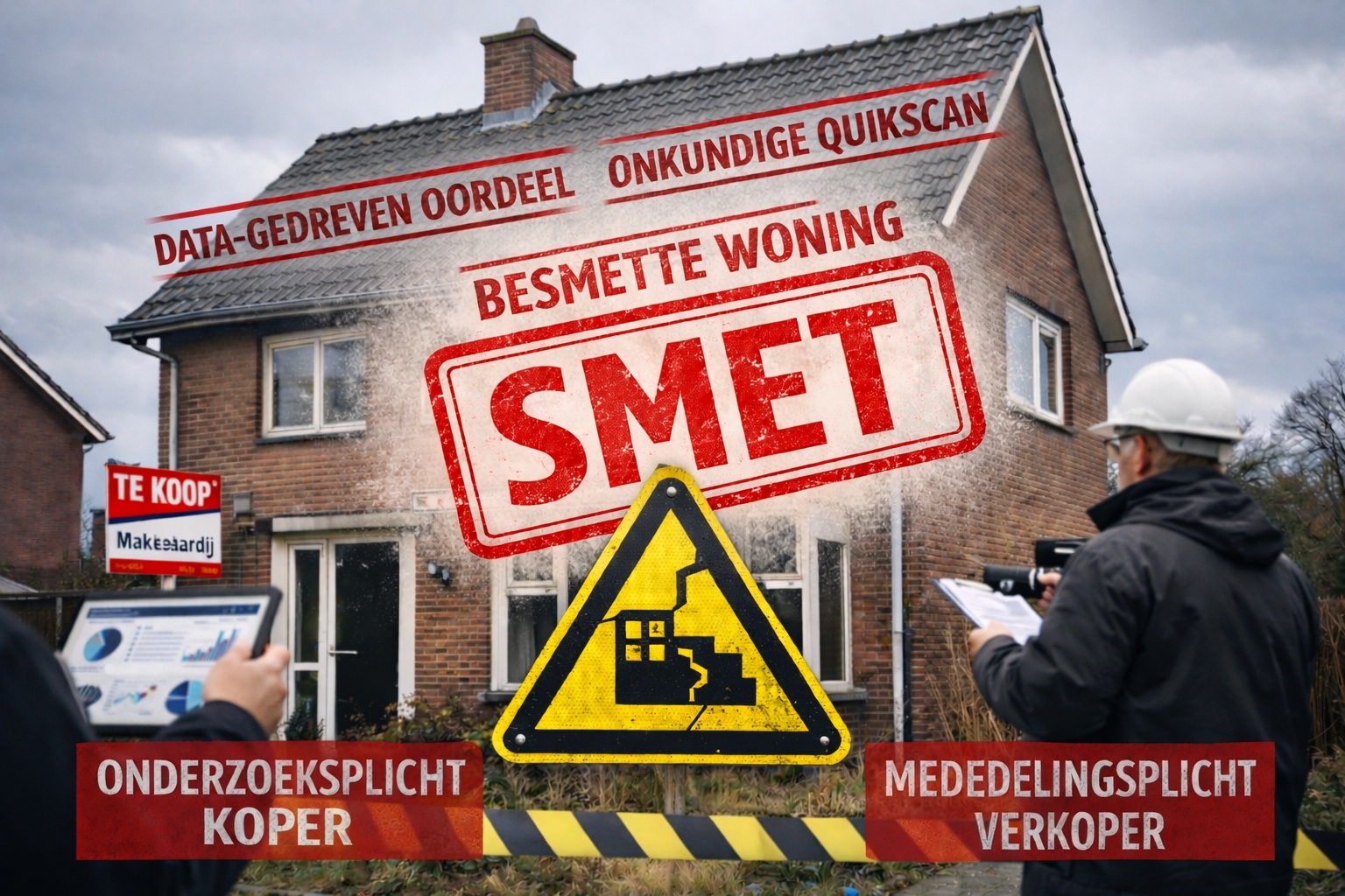 Quikscan of fase 0 onderzoek veroorzaken een smet op de woning en vertragen het koopproces. 